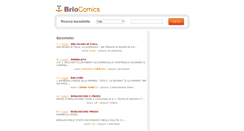 Desktop Screenshot of briocomics.brionimarco.com