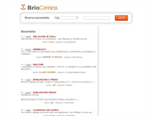 Tablet Screenshot of briocomics.brionimarco.com